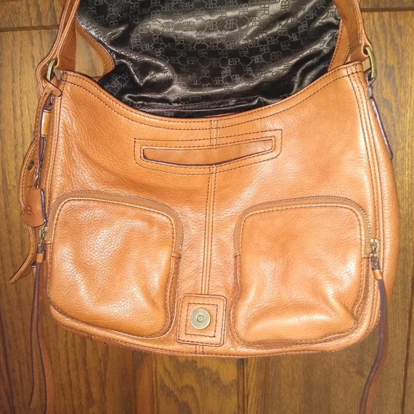 Vintage Leather Banana Republic Shoulder Bag - Picture 3 of 8